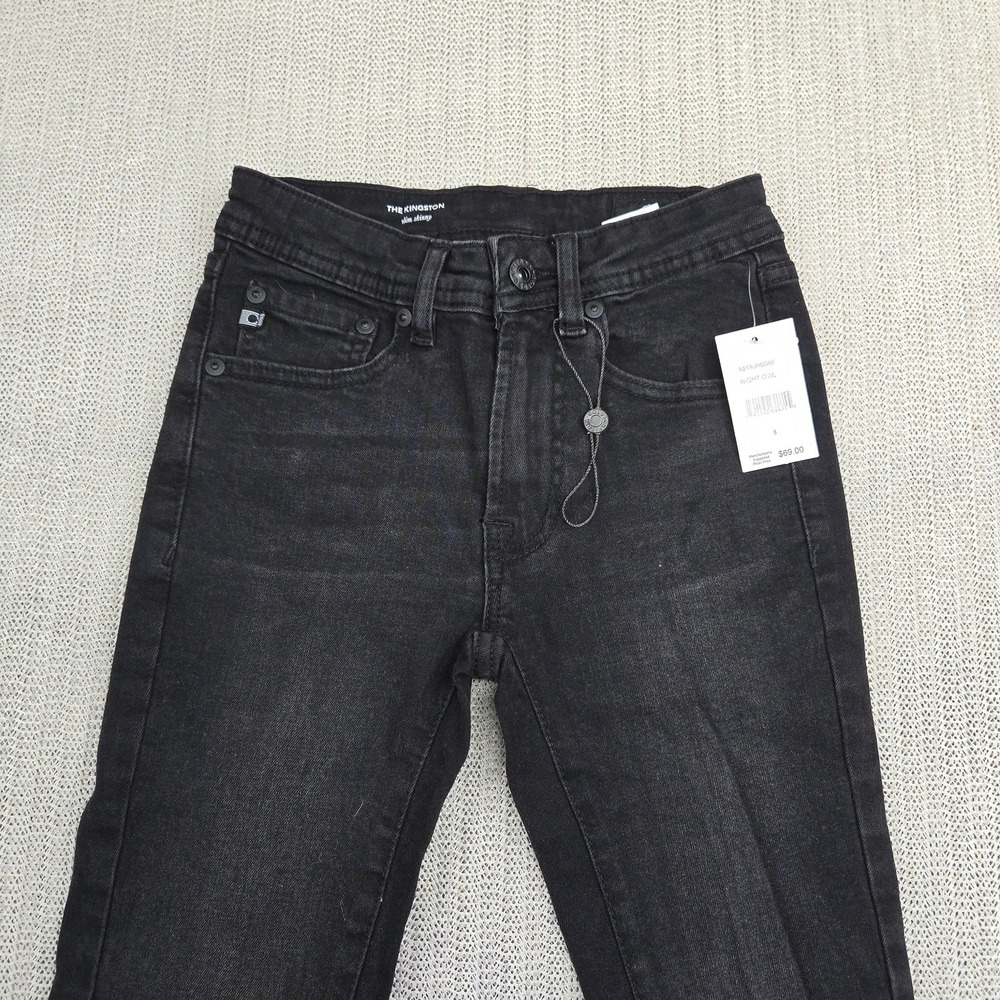 AG Adriano Goldschmied Jeans Youth Boys 8 Stretch Kingston Slim Skinny Night Owl - Picture 3 of 15